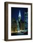 Midtown Manhattan Skyline at Night, New York City-Zigi-Framed Photographic Print