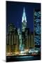 Midtown Manhattan Skyline at Night, New York City-Zigi-Mounted Photographic Print