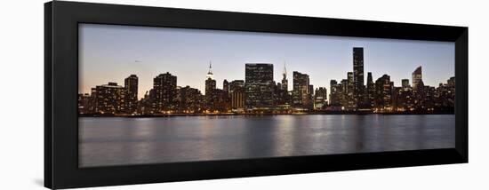 Midtown Manhattan skyline, NYC-Michel Setboun-Framed Giclee Print