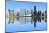 Midtown Manhattan Skyline on a Clear Blue Day, New York City-Zigi-Mounted Photographic Print