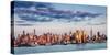 Midtown Manhattan Skyscrapers Reflecting Light at Sunset-Francois Roux-Stretched Canvas