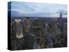 Midtown Manhattan Sparkles at Dusk-David Jay Zimmerman-Stretched Canvas