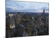 Midtown Manhattan Sparkles at Dusk-David Jay Zimmerman-Mounted Photographic Print