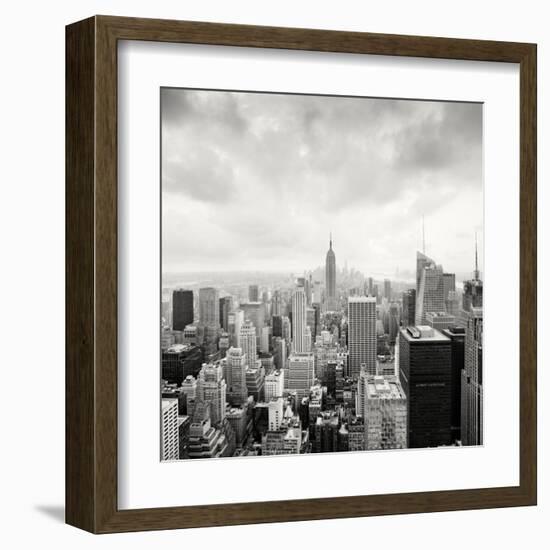 Midtown Manhattan, Study 1, New York City, 2013-Marcin Stawiarz-Framed Art Print