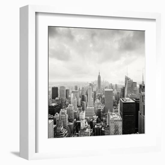 Midtown Manhattan, Study 1, New York City, 2013-Marcin Stawiarz-Framed Art Print