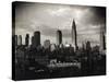 Midtown Manhattan under Clouds-null-Stretched Canvas