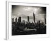 Midtown Manhattan under Clouds-null-Framed Photographic Print