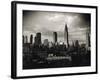 Midtown Manhattan under Clouds-null-Framed Photographic Print