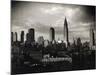 Midtown Manhattan under Clouds-null-Mounted Photographic Print