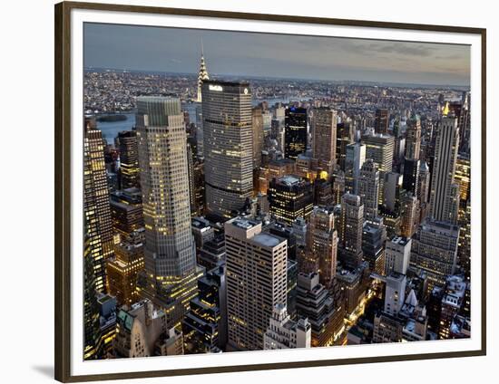 Midtown Manhattan-Vadim Ratsenskiy-Framed Art Print