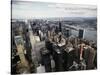 Midtown Manhattan-David Jay Zimmerman-Stretched Canvas