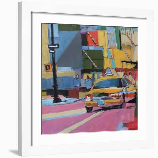 Midtown Mosaic-Patti Mollica-Framed Art Print