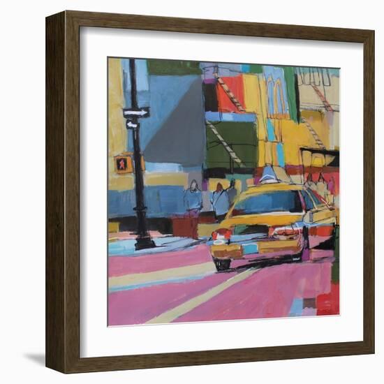 Midtown Mosaic-Patti Mollica-Framed Art Print