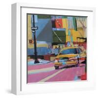 Midtown Mosaic-Patti Mollica-Framed Art Print