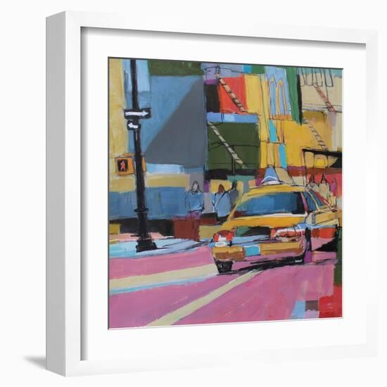 Midtown Mosaic-Patti Mollica-Framed Art Print
