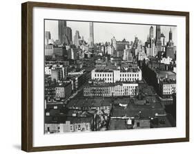 Midtown, New York, 1943-Brett Weston-Framed Photographic Print
