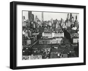 Midtown, New York, 1943-Brett Weston-Framed Premium Photographic Print