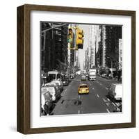 Midtown, New York-Dominique Obadia-Framed Art Print