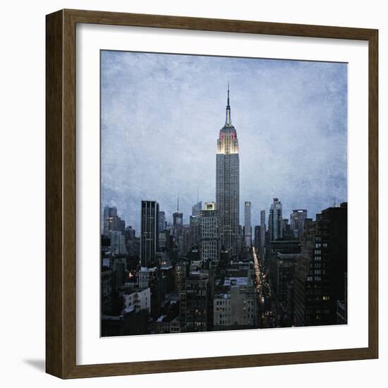 Midtown Rooftops-Pete Kelly-Framed Giclee Print