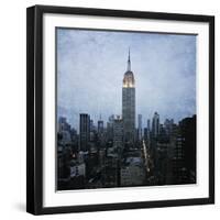 Midtown Rooftops-Pete Kelly-Framed Giclee Print