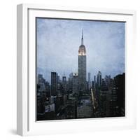 Midtown Rooftops-Pete Kelly-Framed Giclee Print