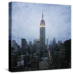 Midtown Rooftops-Pete Kelly-Stretched Canvas