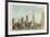 Midtown Skyline and Radio City, New York City-null-Framed Premium Giclee Print