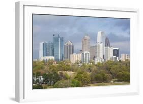 Midtown Skyline from Piedmont Park, Atlanta, Georgia, United States of America, North America-Gavin Hellier-Framed Photographic Print