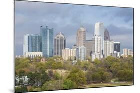 Midtown Skyline from Piedmont Park, Atlanta, Georgia, United States of America, North America-Gavin Hellier-Mounted Photographic Print