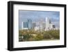 Midtown Skyline from Piedmont Park, Atlanta, Georgia, United States of America, North America-Gavin Hellier-Framed Photographic Print