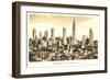 Midtown Skyline, New York City-null-Framed Art Print