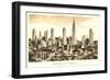 Midtown Skyline, New York City-null-Framed Art Print