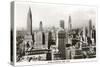 Midtown Skyline, New York City-null-Stretched Canvas