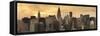 Midtown Skyline with Chrysler Building and Empire State Building, Manhattan, New York City, USA-Jon Arnold-Framed Stretched Canvas