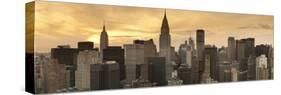 Midtown Skyline with Chrysler Building and Empire State Building, Manhattan, New York City, USA-Jon Arnold-Stretched Canvas