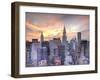 Midtown Skyline with Chrysler Building and Empire State Building, Manhattan, New York City, USA-Jon Arnold-Framed Photographic Print