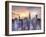 Midtown Skyline with Chrysler Building and Empire State Building, Manhattan, New York City, USA-Jon Arnold-Framed Photographic Print