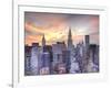 Midtown Skyline with Chrysler Building and Empire State Building, Manhattan, New York City, USA-Jon Arnold-Framed Photographic Print