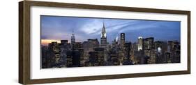 Midtown Skyline with Chrysler Building and Empire State Building, Manhattan, New York City, USA-Jon Arnold-Framed Photographic Print