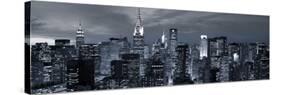 Midtown Skyline with Chrysler Building and Empire State Building, Manhattan, New York City, USA-Jon Arnold-Stretched Canvas