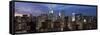 Midtown Skyline with Chrysler Building and Empire State Building, Manhattan, New York City, USA-Jon Arnold-Framed Stretched Canvas