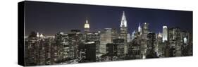 Midtown Skyline with Chrysler Building and Empire State Building, Manhattan, New York City, USA-Jon Arnold-Stretched Canvas