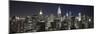 Midtown Skyline with Chrysler Building and Empire State Building, Manhattan, New York City, USA-Jon Arnold-Mounted Photographic Print