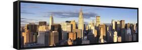 Midtown Skyline with Chrysler Building and Empire State Building, Manhattan, New York City, USA-Jon Arnold-Framed Stretched Canvas