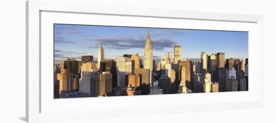 Midtown Skyline with Chrysler Building and Empire State Building, Manhattan, New York City, USA-Jon Arnold-Framed Photographic Print