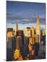 Midtown Skyline with Chrysler Building and Empire State Building, Manhattan, New York City, USA-Jon Arnold-Mounted Photographic Print