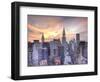 Midtown Skyline with Chrysler Building and Empire State Building, Manhattan, New York City, USA-Jon Arnold-Framed Photographic Print