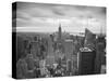 Midtown Skyline with Empire State Building from the Rockefeller Center, Manhattan, New York City, U-Jon Arnold-Stretched Canvas