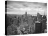 Midtown Skyline with Empire State Building from the Rockefeller Center, Manhattan, New York City, U-Jon Arnold-Stretched Canvas