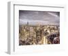 Midtown Skyline with Empire State Building from the Rockefeller Center, Manhattan, New York City, U-Jon Arnold-Framed Photographic Print